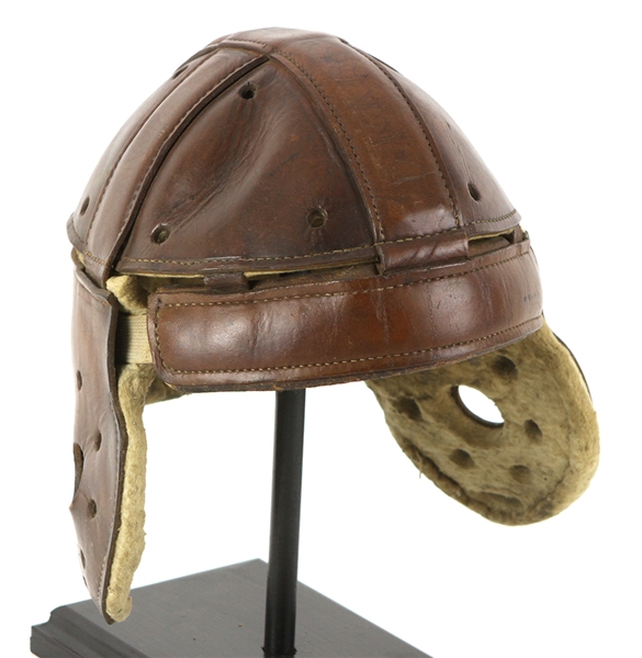 1920s Thomas Wilson Leather Football Helmet