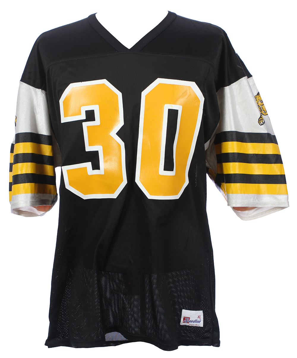 Lot Detail 1980's90's Hamilton Tiger Cats CFL Game Worn Jersey