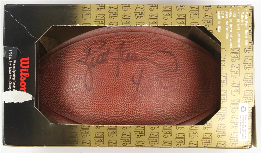 1997 Brett Favre Green Bay Packers Signed ONFL Super Bowl XXXI Football (JSA)