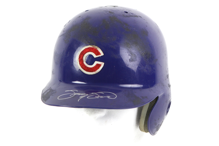 1998 Sammy Sosa Chicago Cubs Signed Batting Helmet (MEARS LOA/JSA)