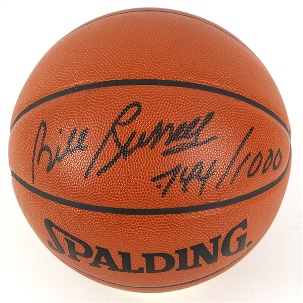 2000s Bill Russell Boston Celtics Signed ONBA Stern Basketball (JSA) 744/1000