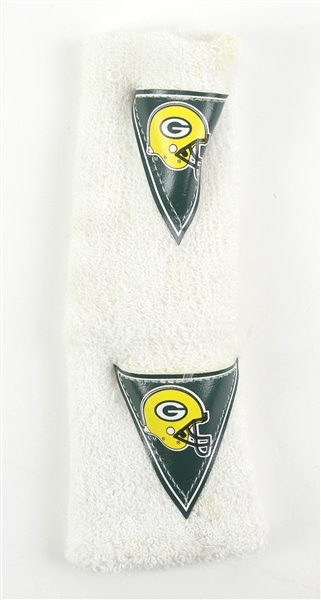 1980s Green Bay Packers Game Worn Wristband