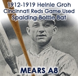 1912-1919 Heinie Groh Spalding Professional Model Game Used Bat (MEARS A8)