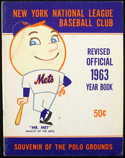 1963 New York Mets Yearbook 