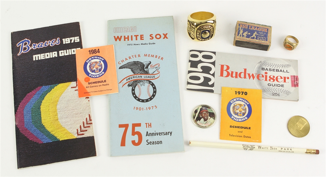 1940s-80s Baseball Memorabilia Collection - Lot of 11