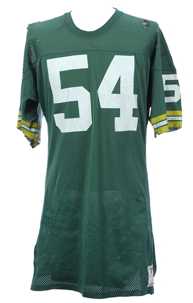 1977-79 Larry McCarren Green Bay Packers Game Worn Home Jersey (MEARS LOA)