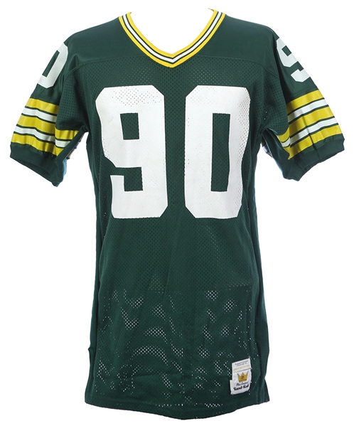 1990 Tony Bennett Green Bay Packers Signed Home Jersey (MEARS LOA)