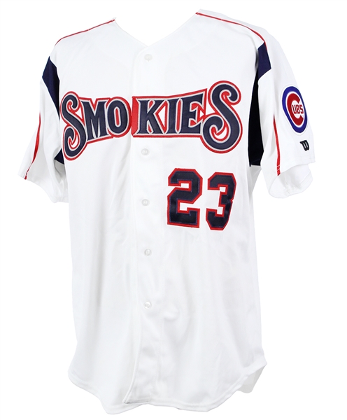 2009 Ryne Sandberg Tennessee Smokies Home Jersey (MEARS LOA)