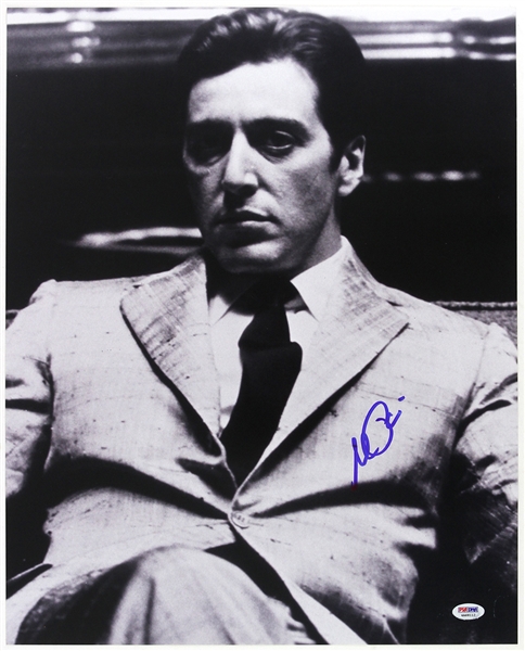 2000s Al Pacino The Godfather Signed 16" x 20" Photo (PSA/DNA)