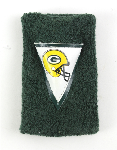 1980s Green Bay Packers GameWorn LogoWristband