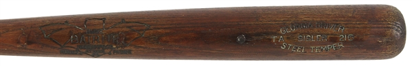 1920s George Sisler Browns/Braves Batrite Professional Model Bat (MEARS A5 & PSA/DNA)