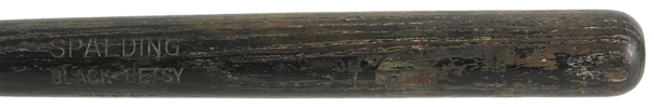 1916-20 Spalding Black Betsy Store Model Bat (MEARS LOA & PSA/DNA)