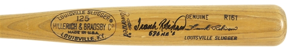 1977-79 Frank Robinson Signed H&B Louisville Slugger Professional Model Post Career/Coaches Bat (MEARS A7/JSA & PSA/DNA)