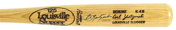 1980-83 Carl Yastrzemski Boston Red Sox Signed Louisville Slugger Pro Stock Bat (MEARS A5/JSA)