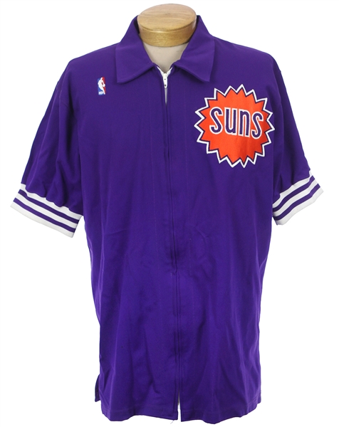 1990 Phoenix Suns #9 MENC Warm Up Jacket (MEARS LOA)