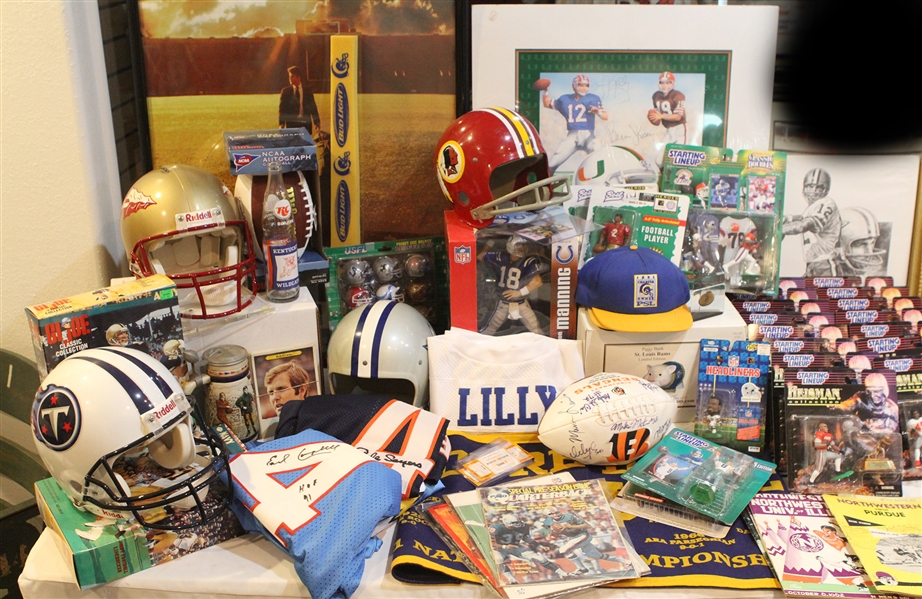 1950s – 2000s Football, Baseball, Basketball, and more! (Lot of 200+)