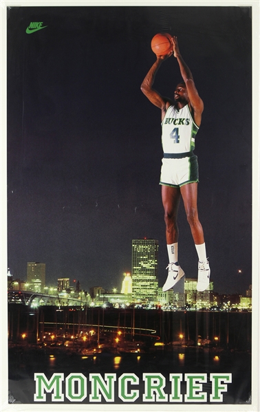 1980s-90s Milwaukee Bucks Poster Collection - Lot of 13 w/ Oscar Robertson Signed Lithograph, Old Style Team Sportraits & More (JSA)