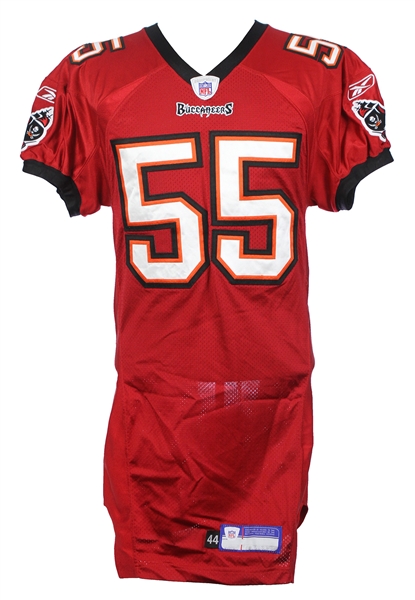 2006 Derrick Brooks Tampa Bay Buccaneers Home Jersey (MEARS LOA)