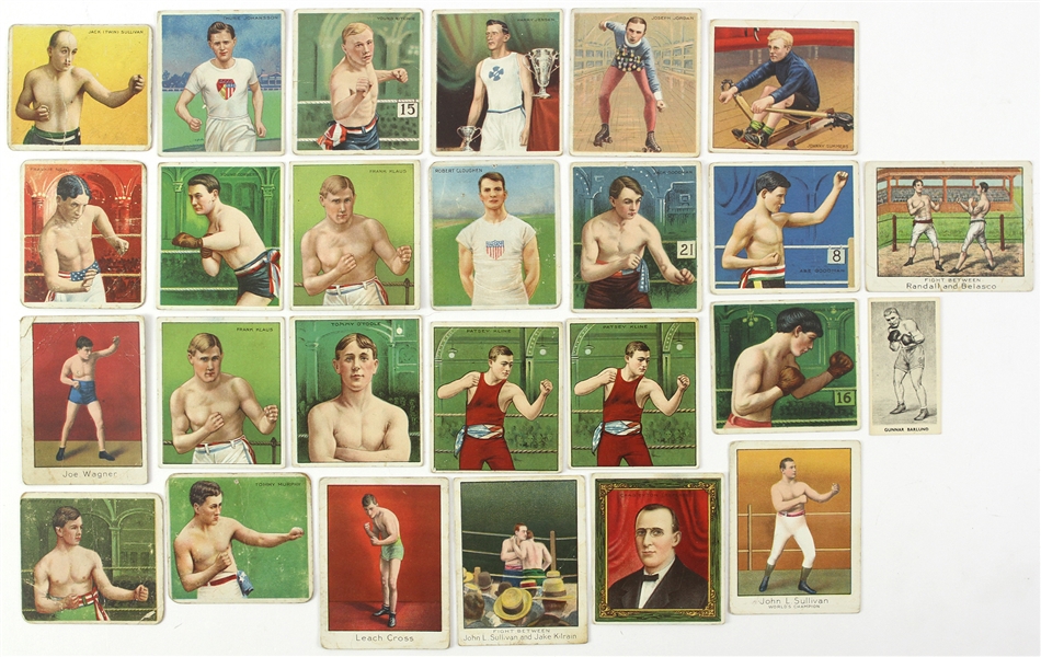 1910-1950s Boxing Card Collection (600+ Cards)