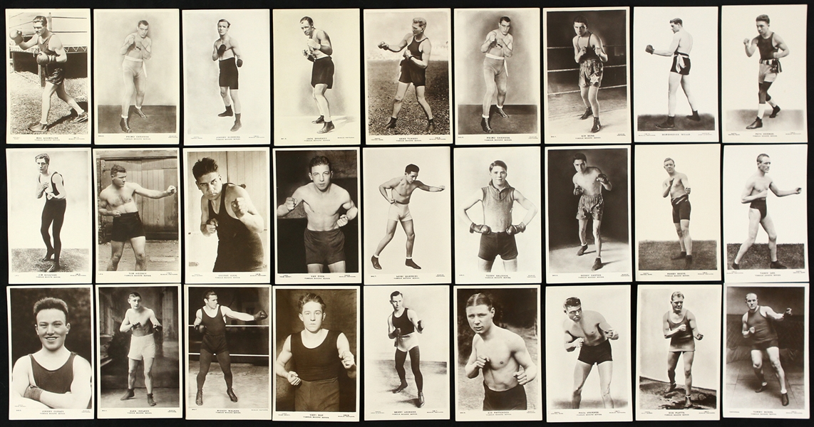 1920s Famous Boxers Series J. Beagles & Co. (Lot of 28)