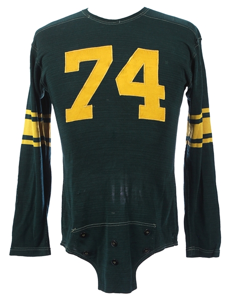 1954-1955 circa Green Bay Packers Style Jersey