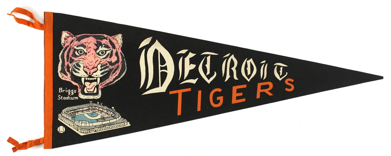1935-1961 Detroit Tigers 29” Pennant