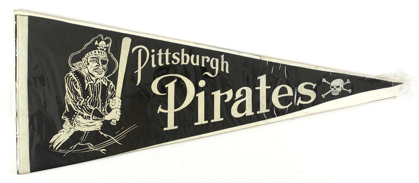 1950s Vintage Pittsburgh Pirates 29” Pennant