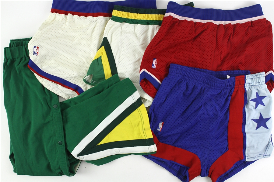 1980s Phoenix Suns, Houston Rockets Basketball Shorts, Warm-Up Shirts and Pants (Lot of 17) *
