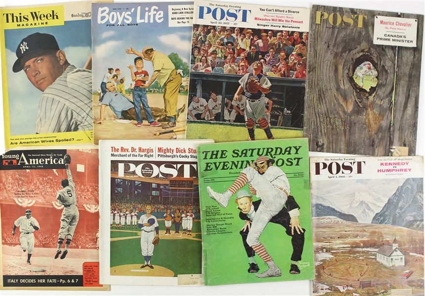 1930s-1970s Life, This Week, The Saturday Evening Post, and Look Magazines (Lot of 29) *