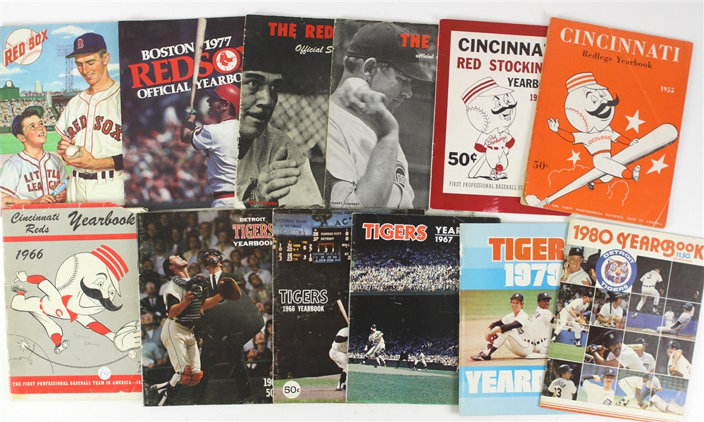 1920s-2000s Baseball/Football Magazines, Yearbooks, Programs (Lot of 250+) *