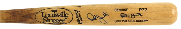1986-89 Robin Yount Milwaukee Brewers Louisville Slugger Autographed Promotional Bat (MEARS LOA / JSA)