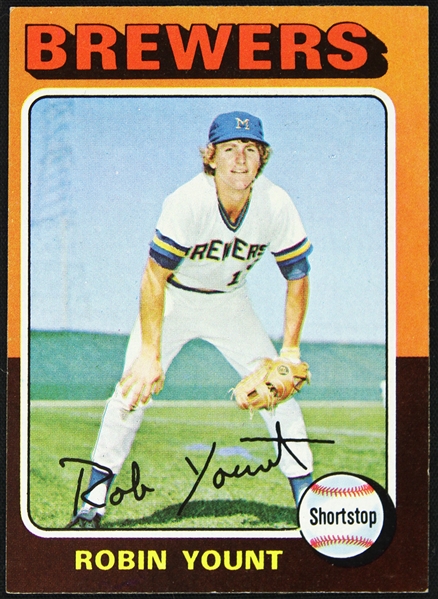 1975 Robin Yount #223 Topps Card 
