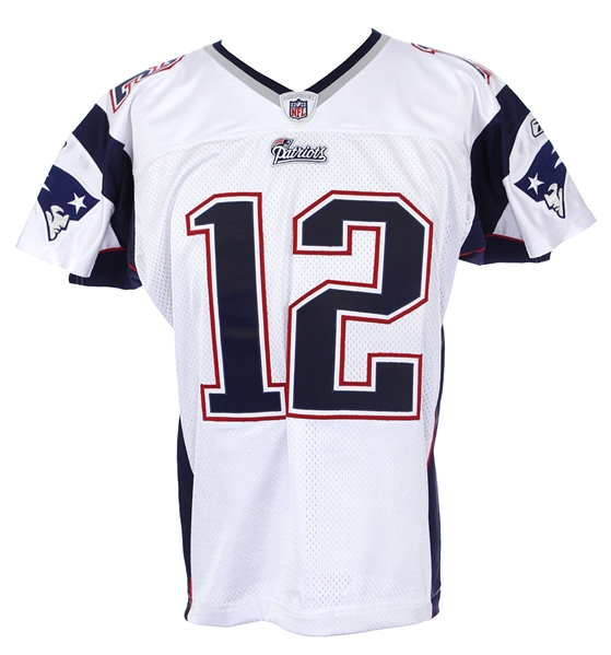 2006 Tom Brady New England Patriots Road Jersey (MEARS A5)