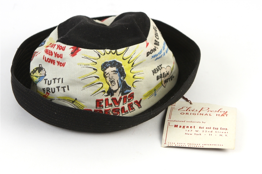 1956 Elvis Presley Original Hat by Magnet Hat and Cap Corp
