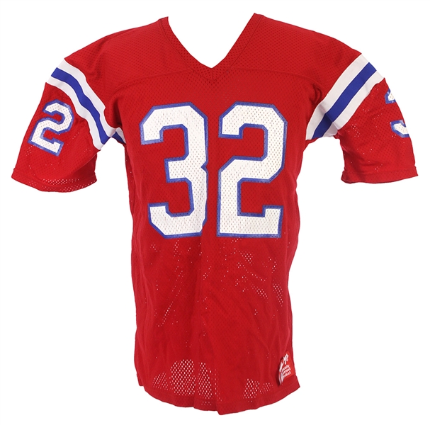 1980s New England Patriots #32 Rawlings Jersey 