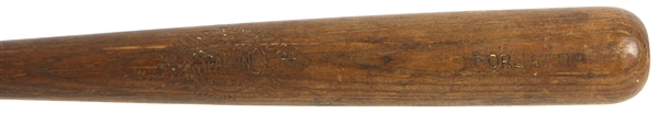 1933 Ernie Orsatti St. Louis Cardinals Sidewritten Spalding Professional Model Game Used Bat (MEARS LOA)