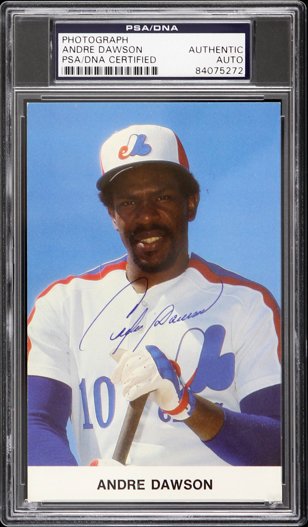 Lot Detail Andre Dawson Montreal Expos Signed X