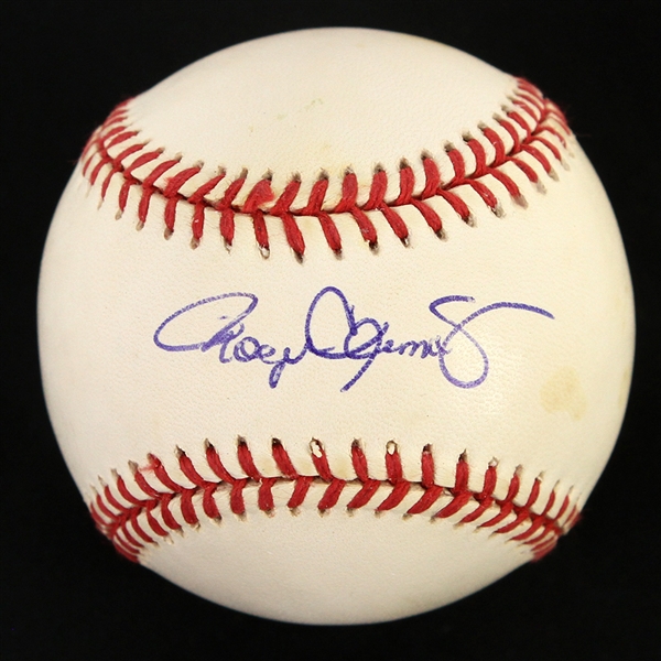1984-1994 Roger Clemens Boston Red Sox Autographed OAL Baseball (JSA)