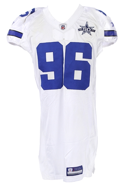 2010 Marcus Spears Dallas Cowboys Home Jersey (MEARS LOA/Steiner)