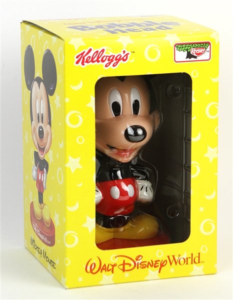 2002 Mickey Mouse Kelloggs Company 8" Bobble Head 