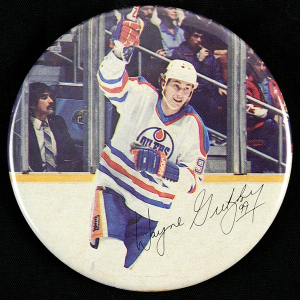 1979-1988 Wayne Gretzky Edmonton Oilers 3" Pin