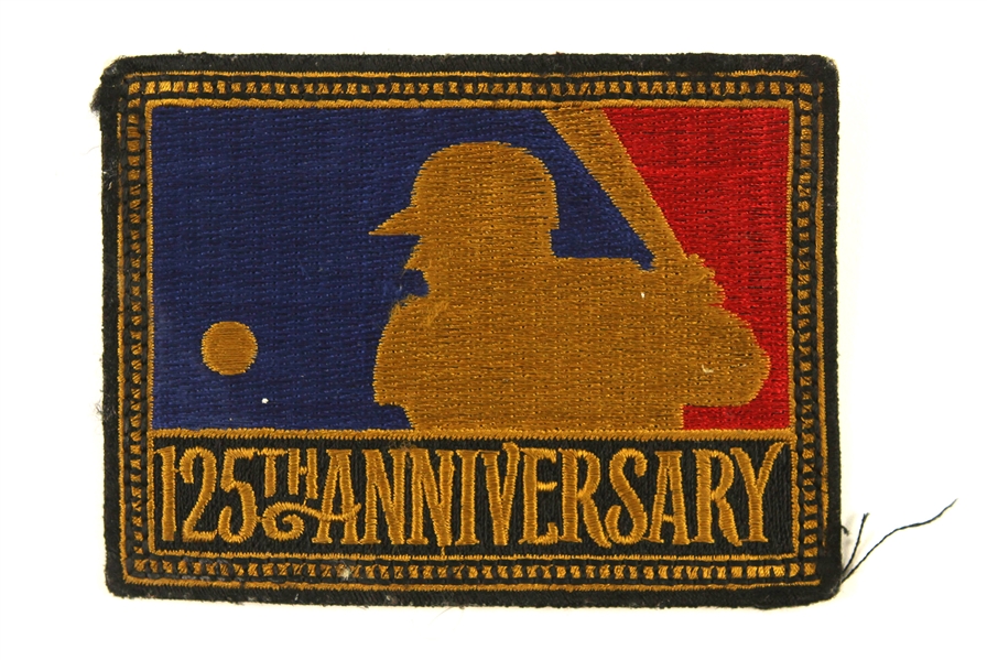 1994 Major League Baseball 125th Anniversary Jersey Patch 