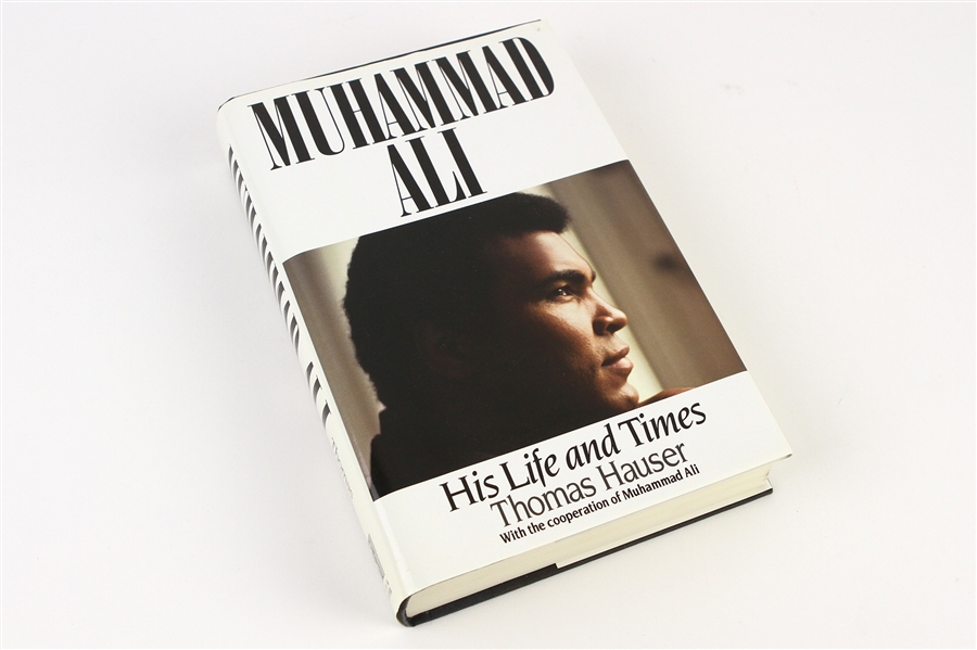 1991 Muhammad Ali World Heavyweight Champion Signed "His Life And Times" Hardcover Book (JSA)