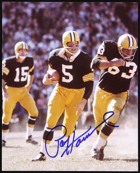1957-1966 Paul Hornung Green Bay Packers Signed Photo (JSA)