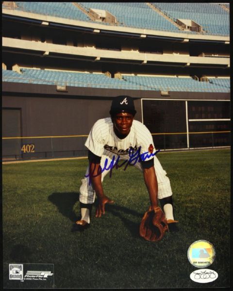 1968-75 Ralph Garr Atlanta Braves Signed Autographed 8 x 10 Photo *JSA*