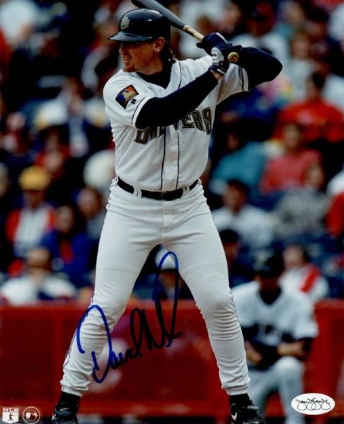 1992-99 Milwaukee Brewers Dave Nilsson Autographed 8x10 Color Photo *JSA*