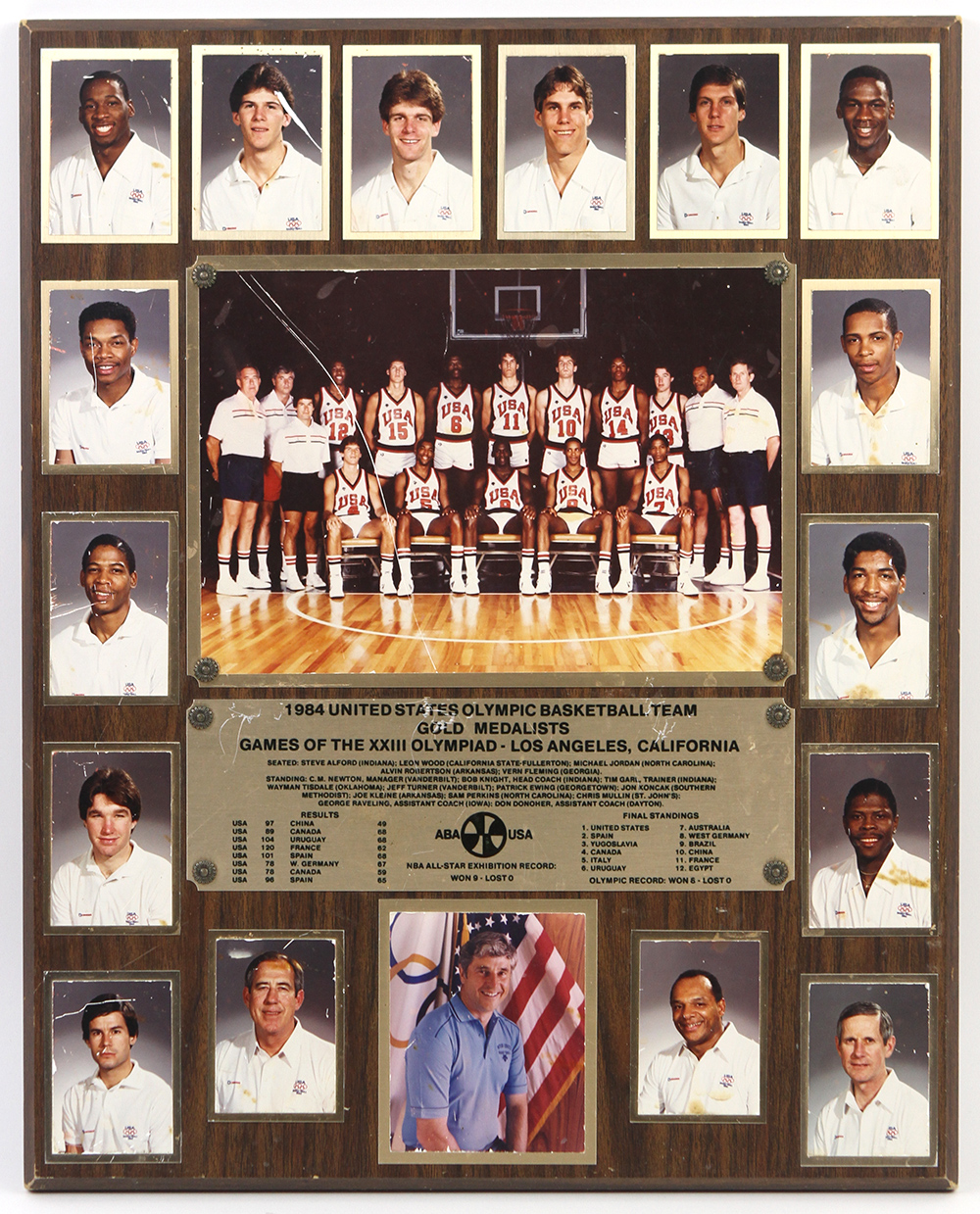 Lot Detail 1984 United States Olympic Basketball Team