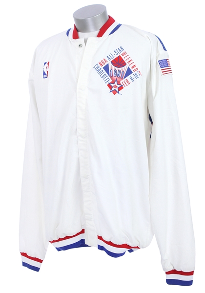 1991 Larry Bird Boston Celtics All Star Game Warmup Jacket (MEARS LOA)