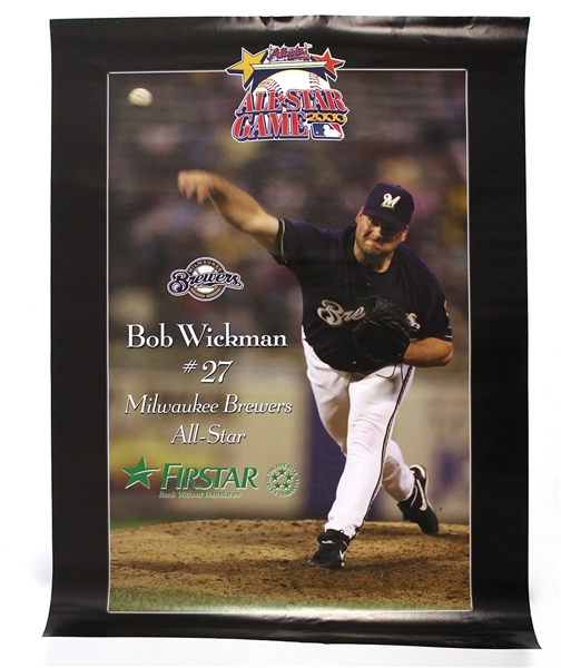125+ Milwaukee Brewer Posters of Bob Wickman and Geoff Jenkins Poster