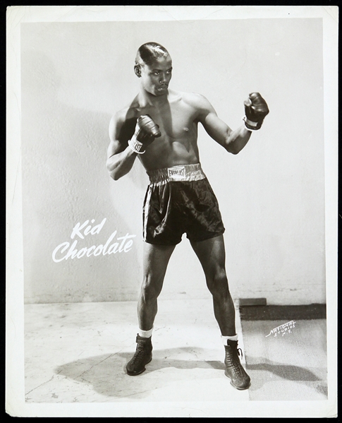 1931-1938 Eligio Sardiñas Montalvo "Kid Chocolate" 8"x 10" Photo 